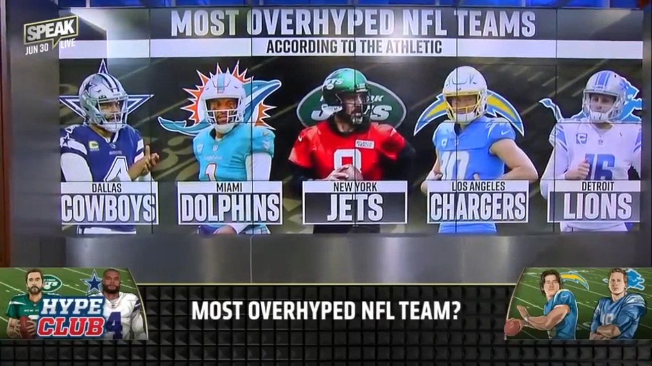 Jets labelled ‘most overhyped’ & Seahawks considered ‘most overlooked’ NFL teams | NFL | SPEAK