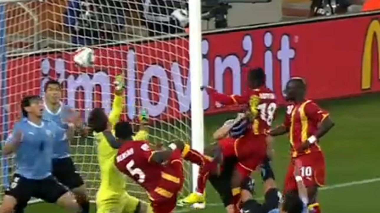 OTD: Uruguay's Luis Suárez's 'Hand of God' vs. Ghana in 2010 World Cup