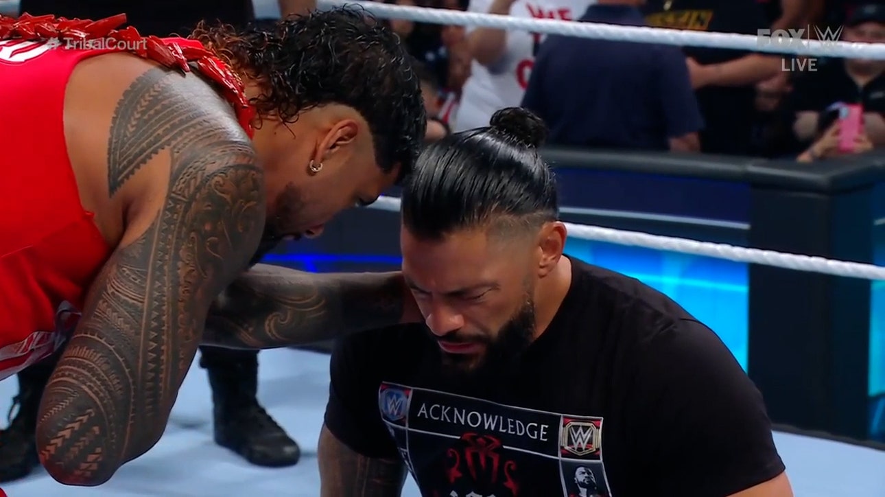 Roman Reigns' Trial ends with Jimmy Uso in the ER after a violent brawl, Solo tests his authority | WWE on FOX