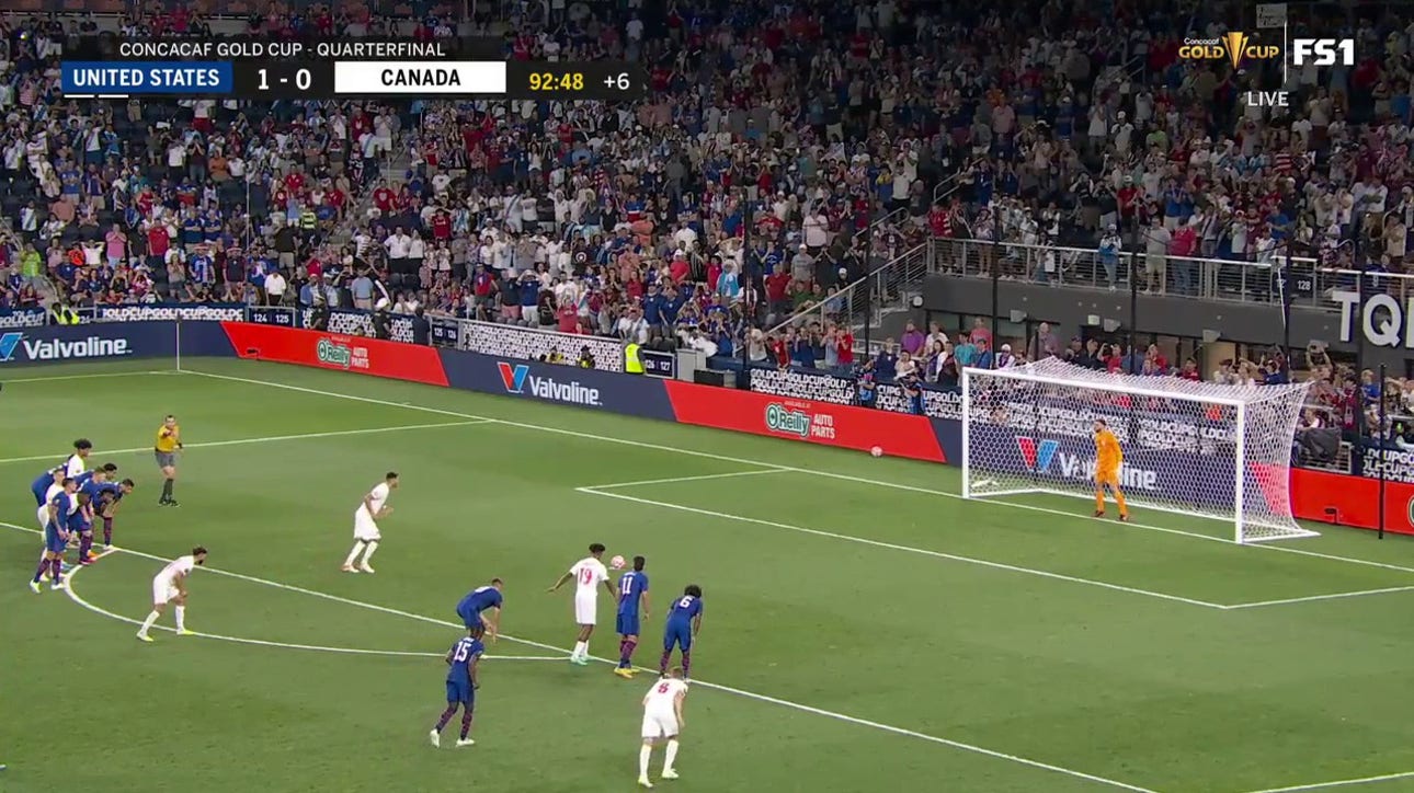 Steven Vitória finishes an impressive penalty to help Canada tie the game against the USMNT