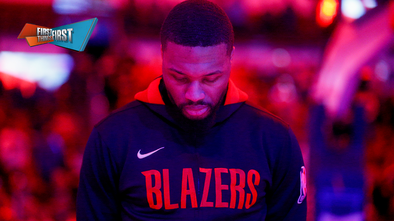 Any chance Damian Lillard starts the season in Portland? | FIRST THINGS FIRST