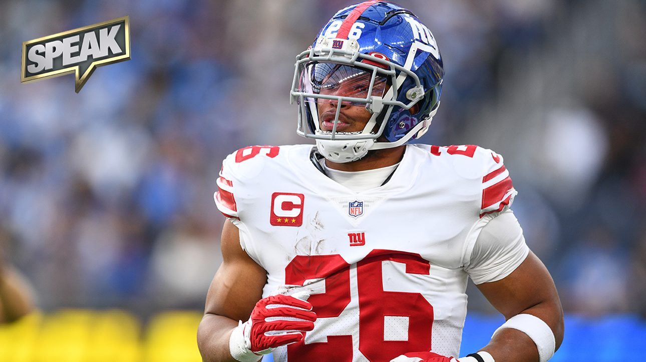 Saquon Barkley’s Week 1 availability in ‘serious question’ without new deal | SPEAK