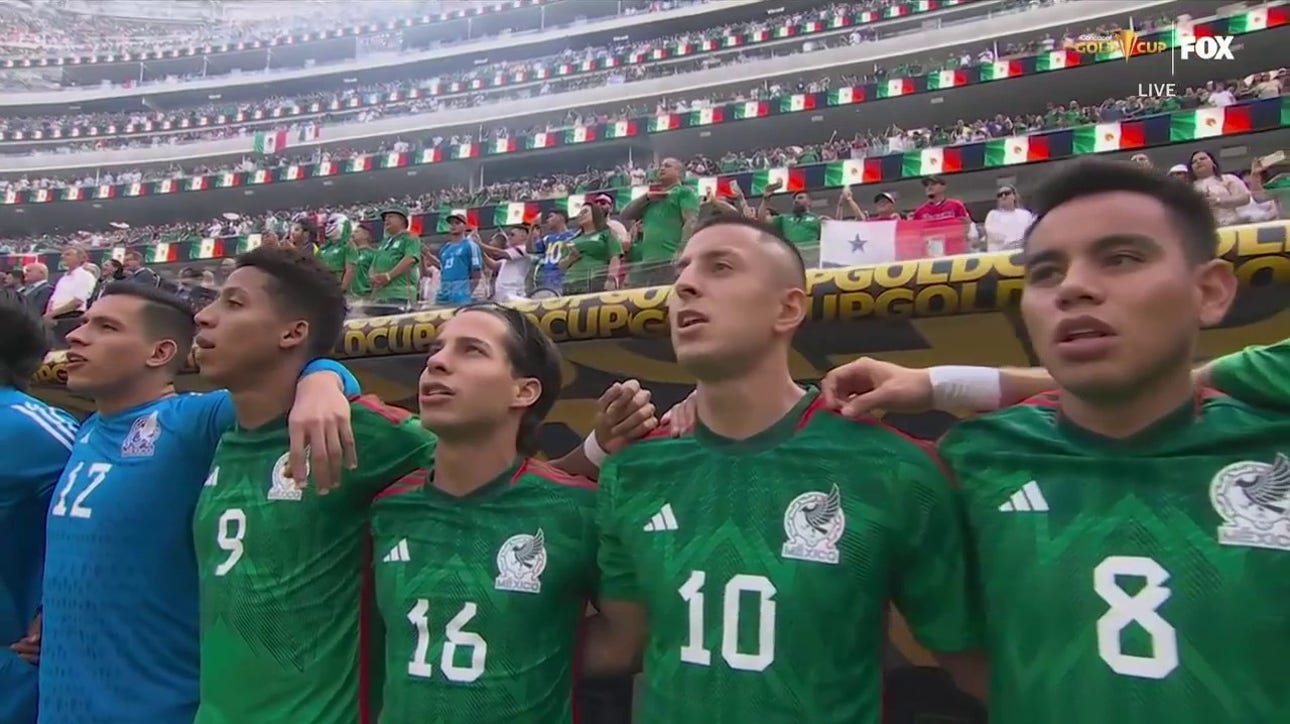 Mexico's National Anthem ahead of the Gold Cup Final vs. Panama