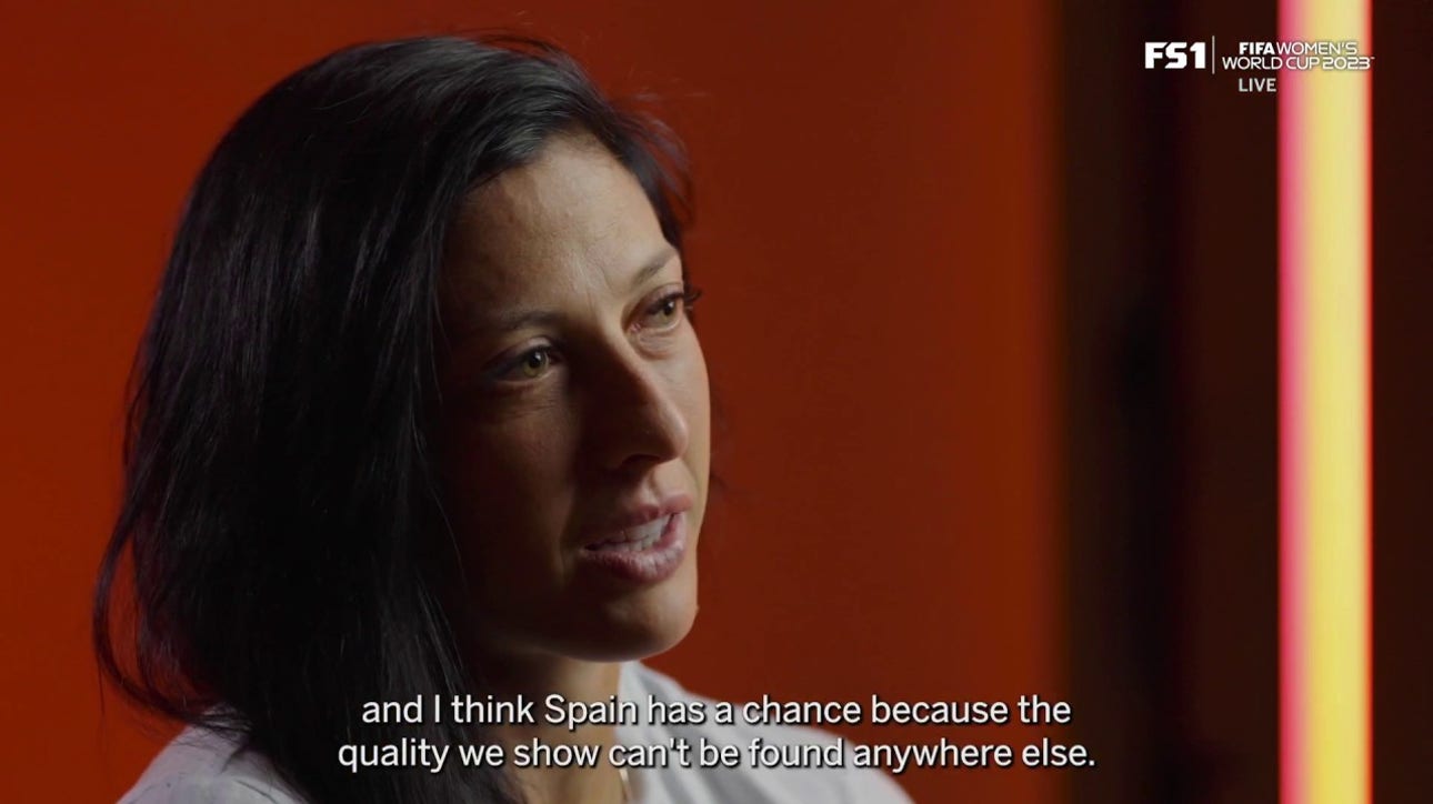 Jennifer Hermoso on Spain's expectations in the 2023 FIFA Women's World Cup