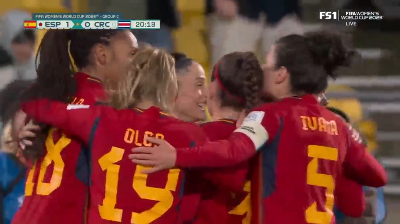Spain scores three unanswered goals in the first half vs. Costa Rica | 2023 FIFA Women's World Cup
