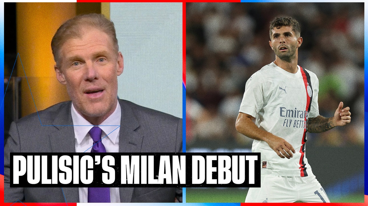 Alexi Lalas reacts to Christian Pulisic's debut for A.C. Milan against Real Madrid | SOTU