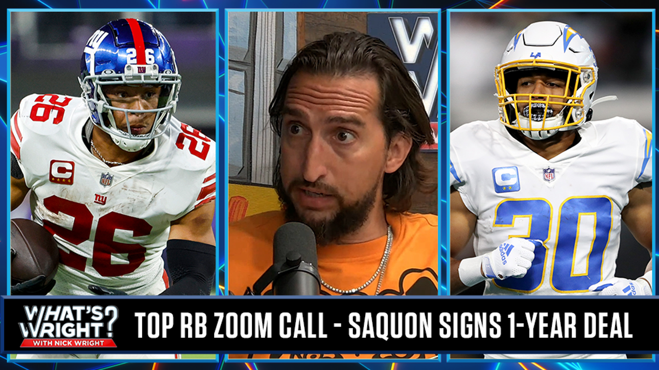 NFL running back market collapse, Nick on Saquon Barkley & evolution of RB position | What’s Wright?