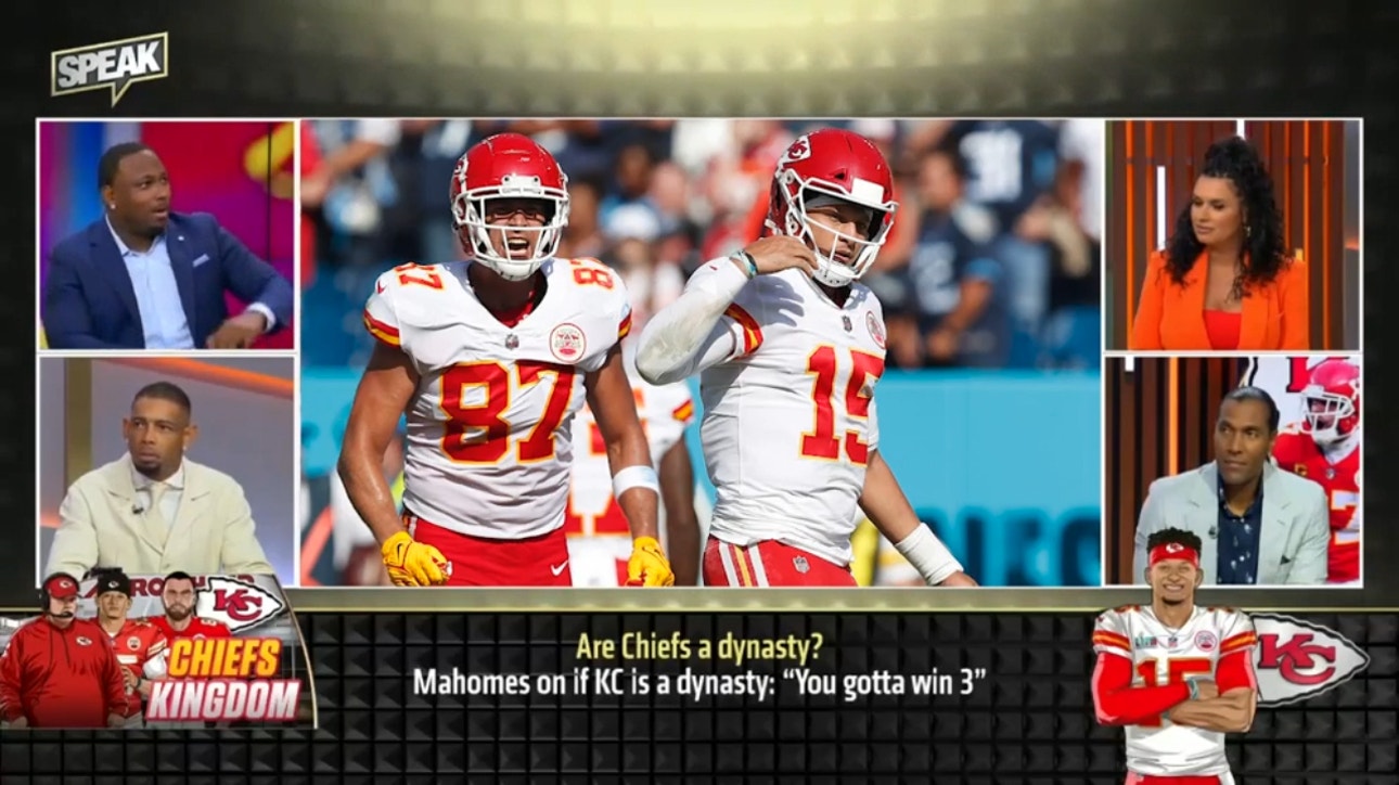 Patrick Mahomes says Chiefs are ‘beginning’ their dynasty after 2 Super Bowls | NFL | SPEAK