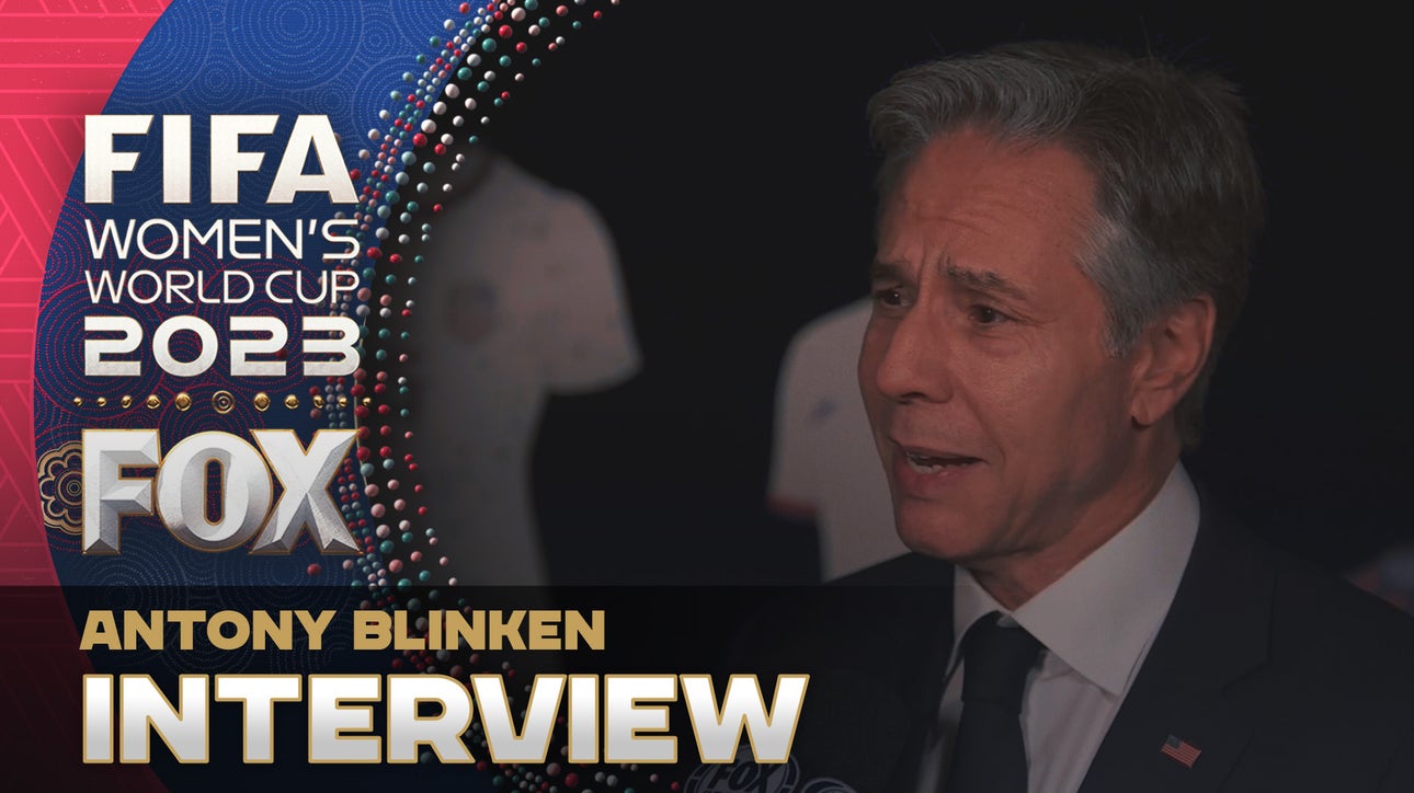 Jenny Taft speaks with United States Secretary of State, Antony Blinken, about the USWNT and the FIFA Women's World Cup