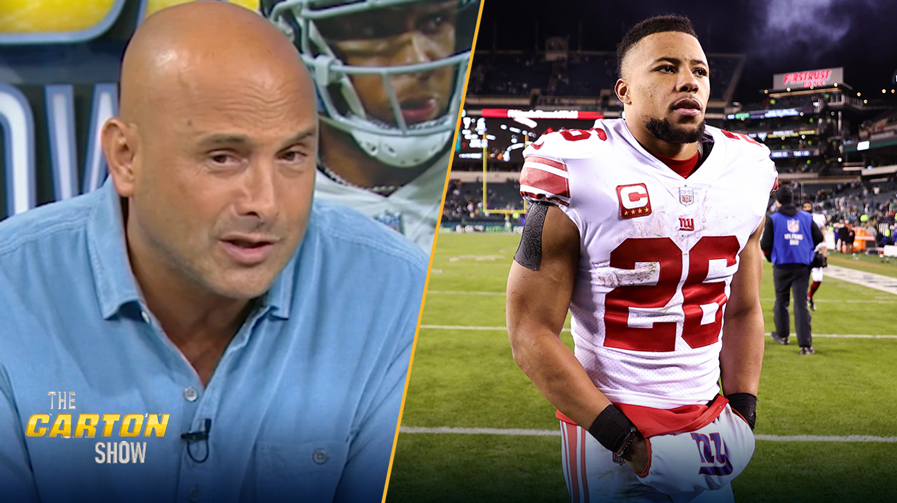 Reactions after Saquon Barkley reports to Giants training camp | THE CARTON SHOW