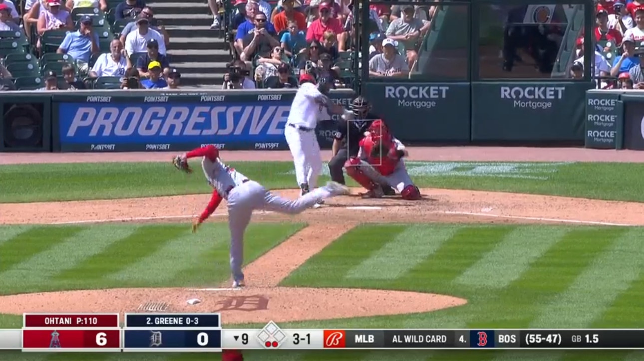 Shohei Ohtani earns his first MLB shutout as the Angels blank the Tigers