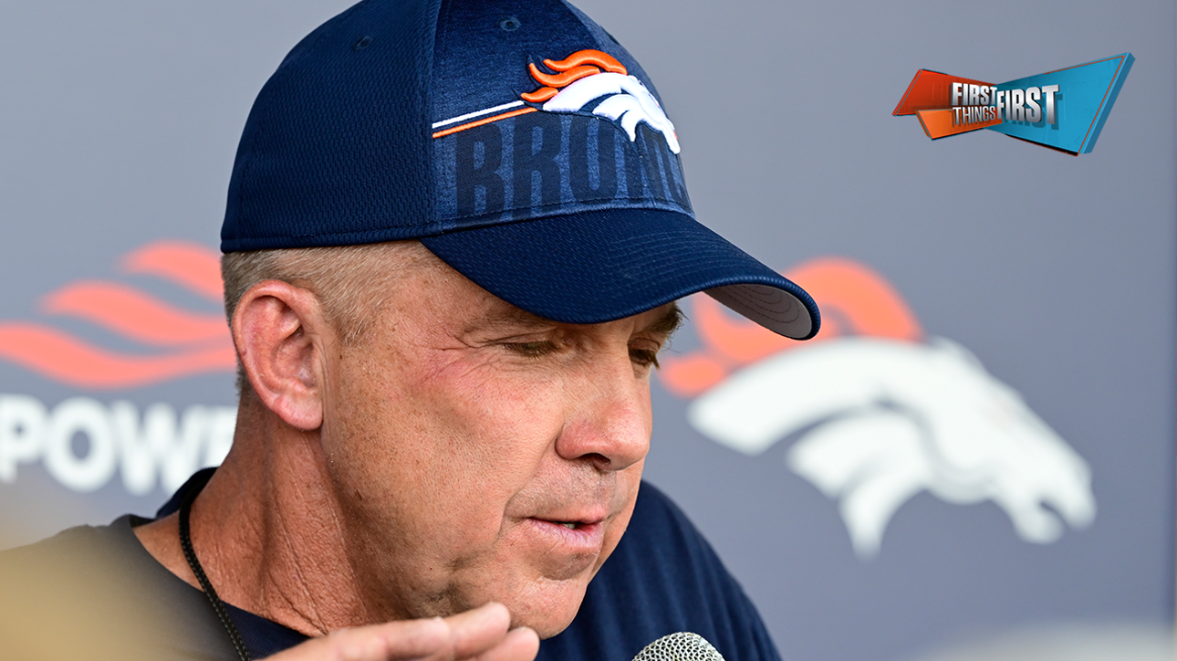 Sean Payton on trash talk: ‘It was a mistake. Needed more filter’ | FIRST THINGS FIRST  