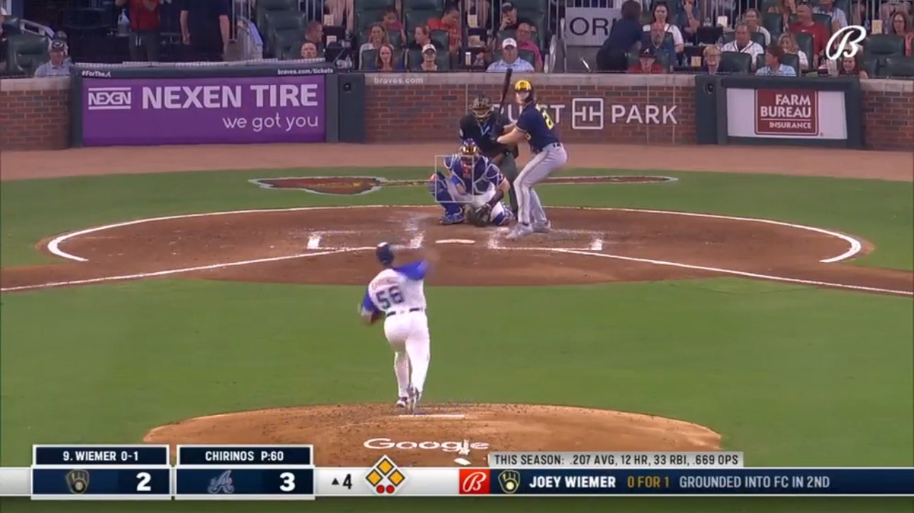 Milwaukee Brewers vs. Atlanta Braves Highlights