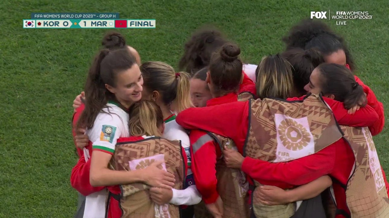 Morocco wins its first ever women's world cup match after 1-0 victory over South Korea