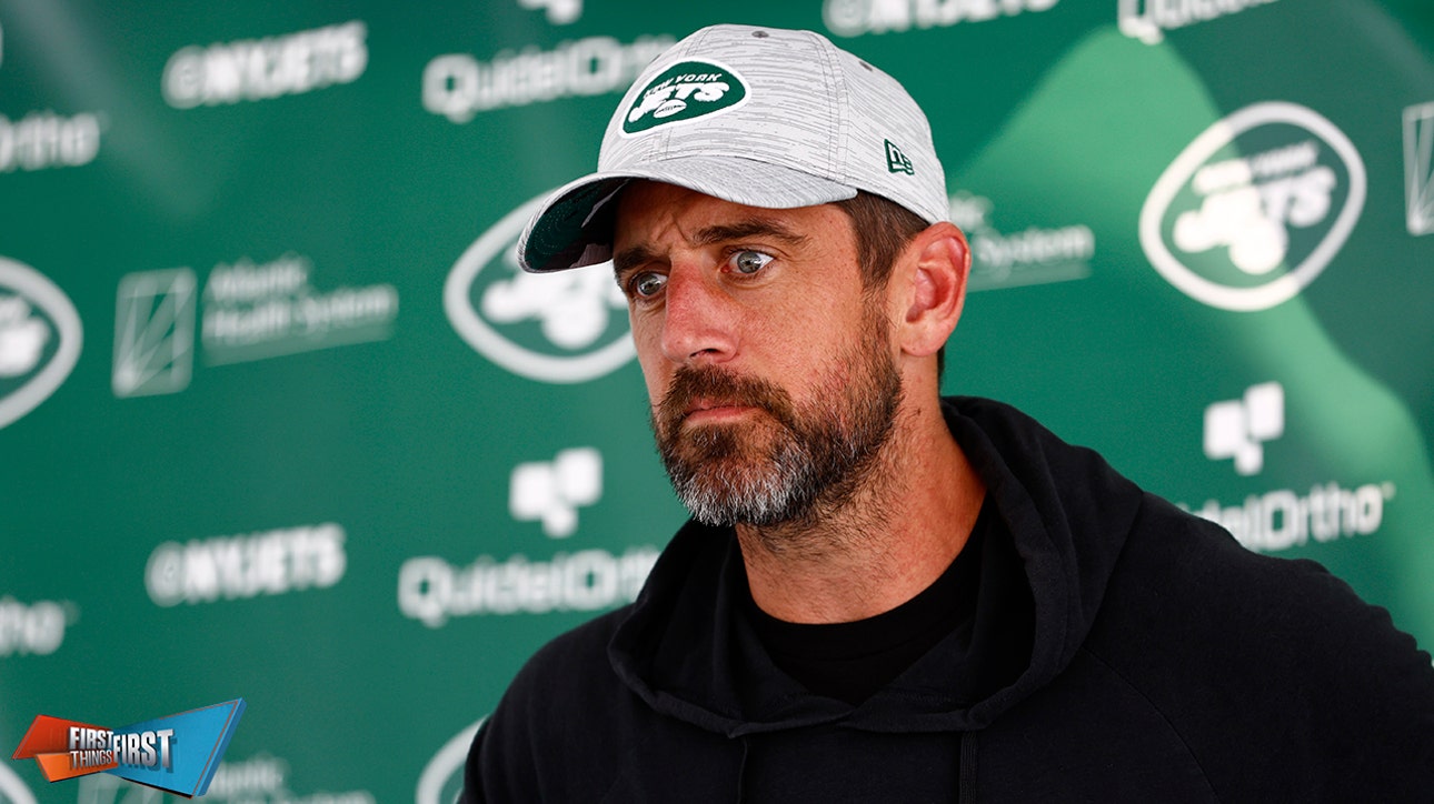 Aaron Rodgers defends Jets OC & sends message to Broncos HC Sean Payton | FIRST THINGS FIRST