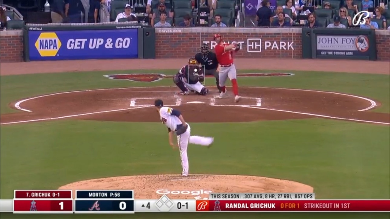 Los Angeles Angels vs Atlanta Braves Highlights