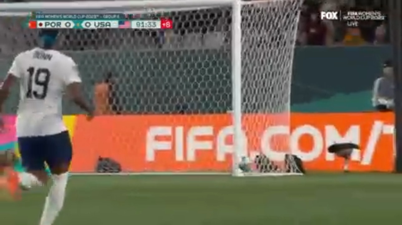 Portugal's Ana Capeta was INCHES away from ELIMINATING USWNT in the World Cup