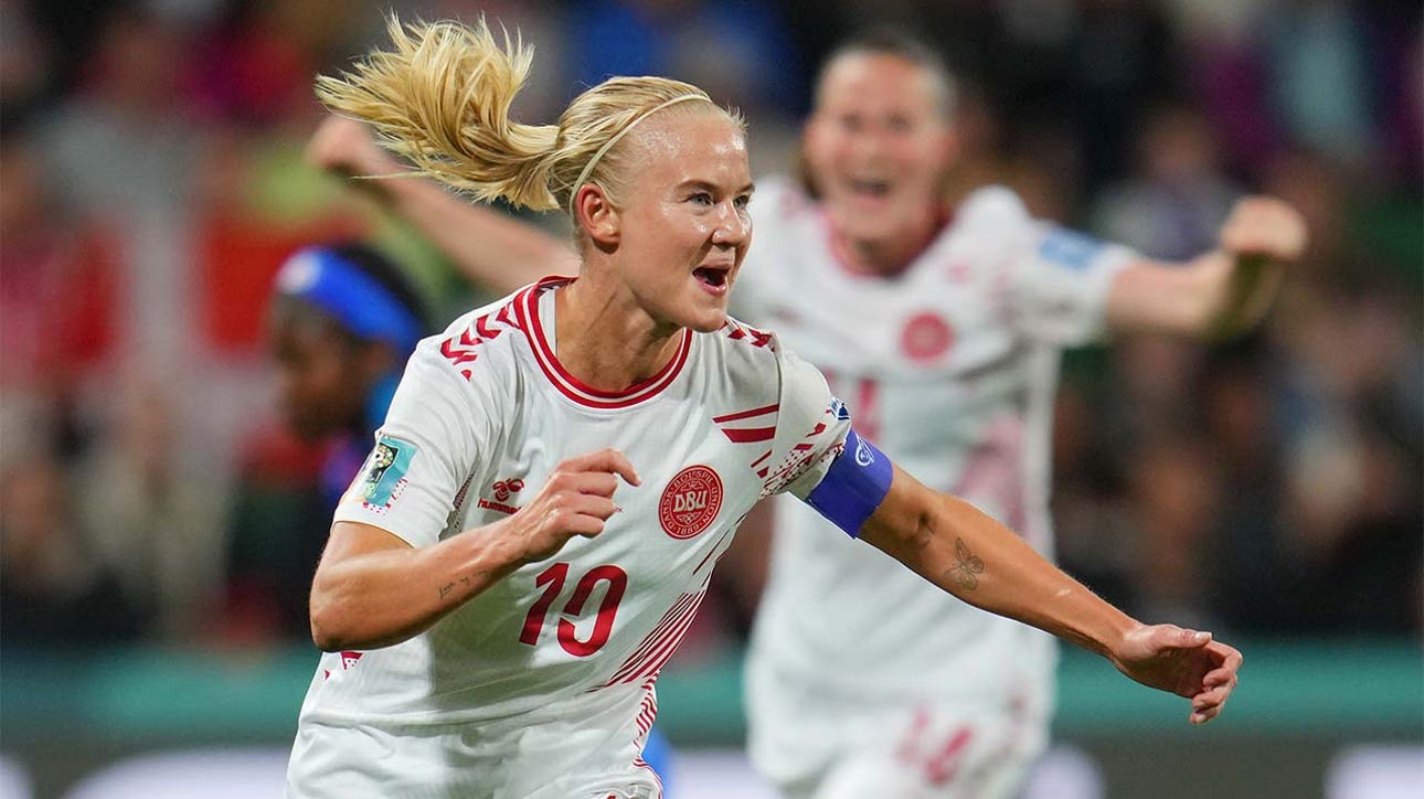 Denmark's Pernille Harder scores goal vs. Haiti in 21' | 2023 FIFA Women's World Cup