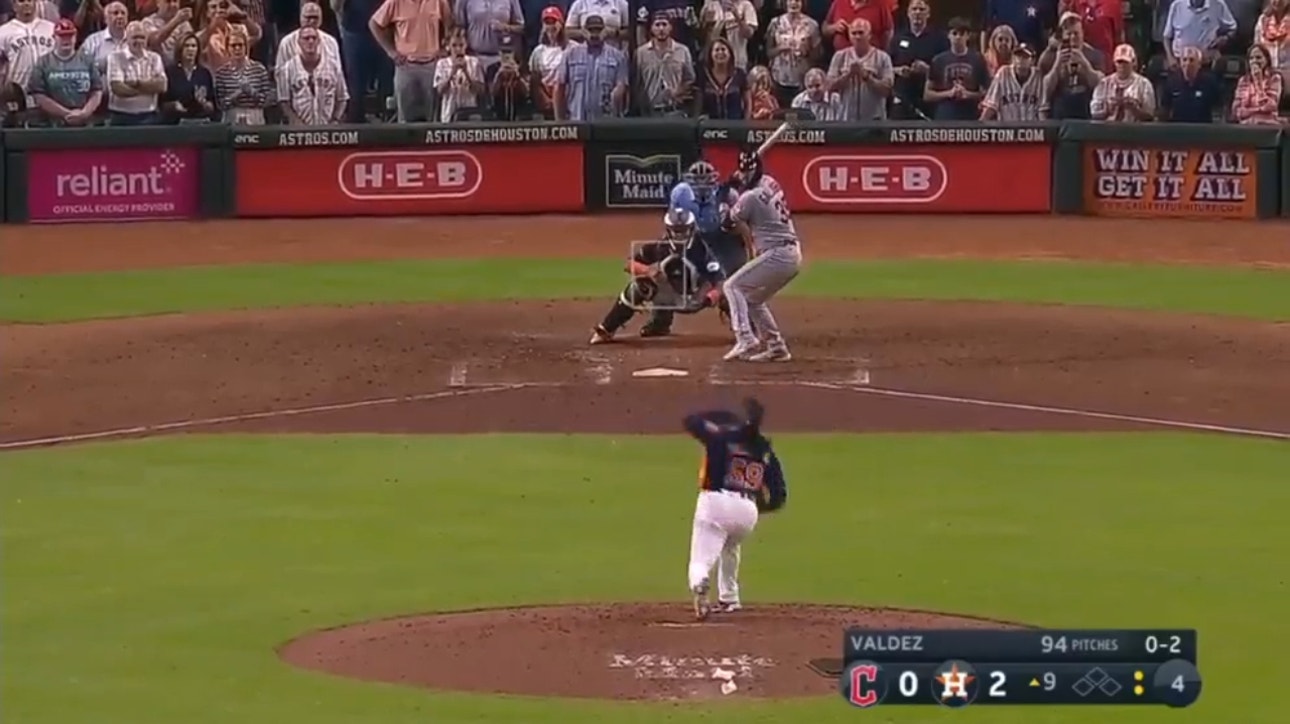 Framber Valdez faces the minimum 27 batters in throwing the third no-hitter in MLB this season