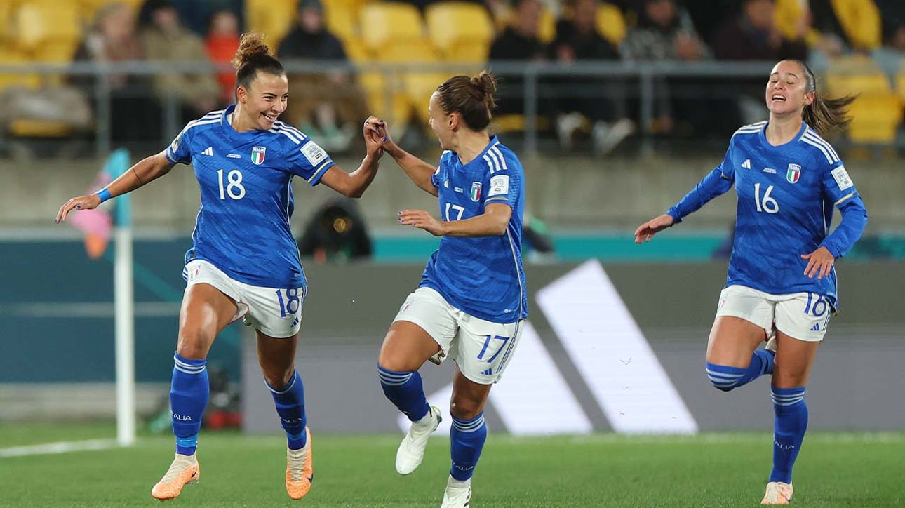 Italy's Arianna Caruso scores goal vs. South Africa in 11' | 2023 FIFA Women's World Cup