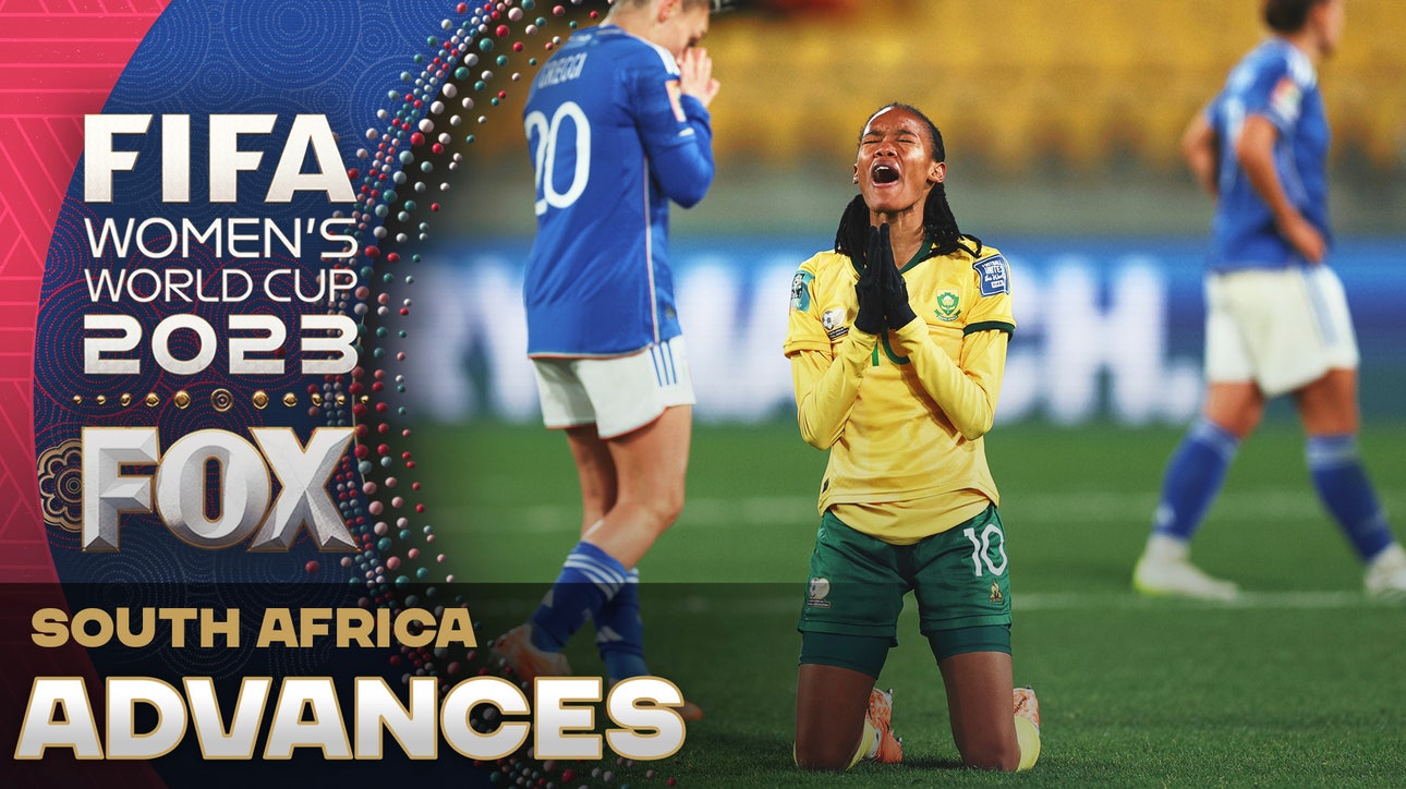 South Africa becomes lowest-ranked nation to advance to knockout stage after defeating Italy