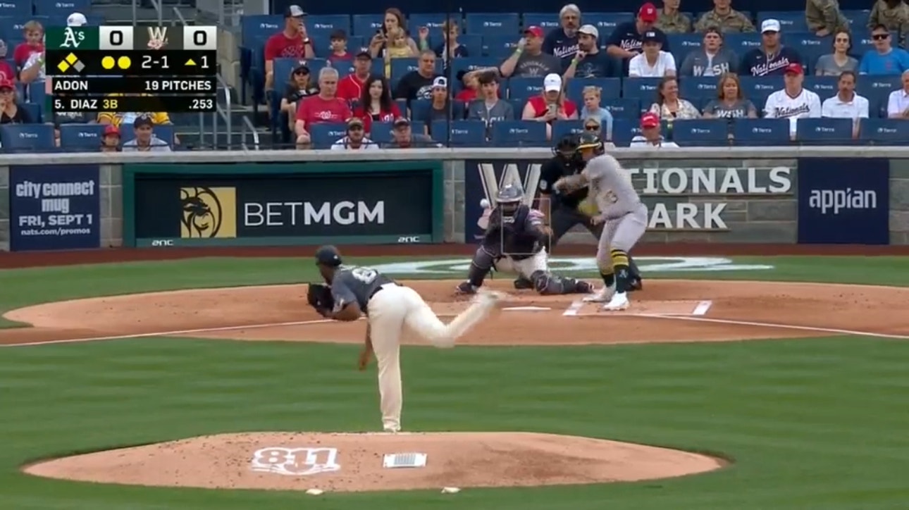 Oakland Athletics vs. Washington Nationals Highlights