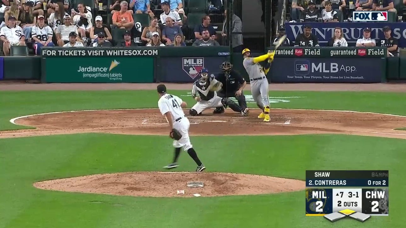 Tyrone Taylor and William Contreras help the Brewers score three runs to put a bow on the 3-2 win over the White Sox