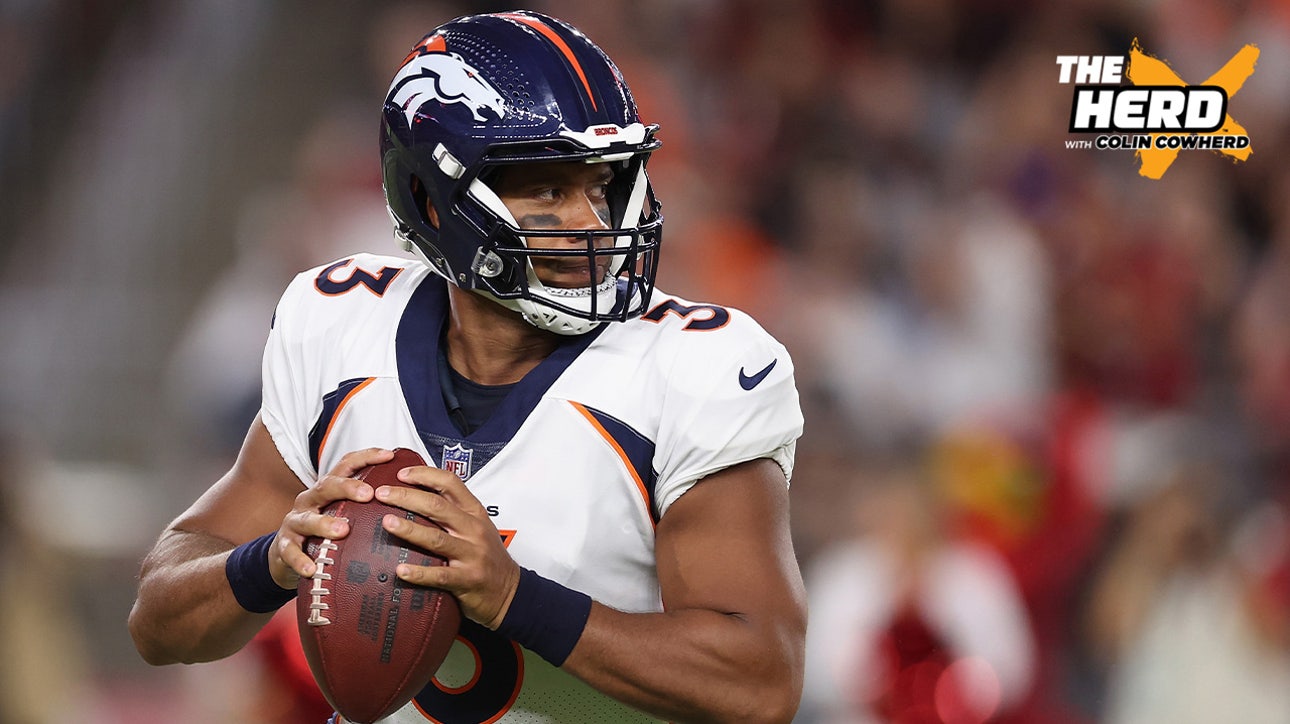 Is Broncos shaky o-line concerning for Russell Wilson moving forward? | THE HERD