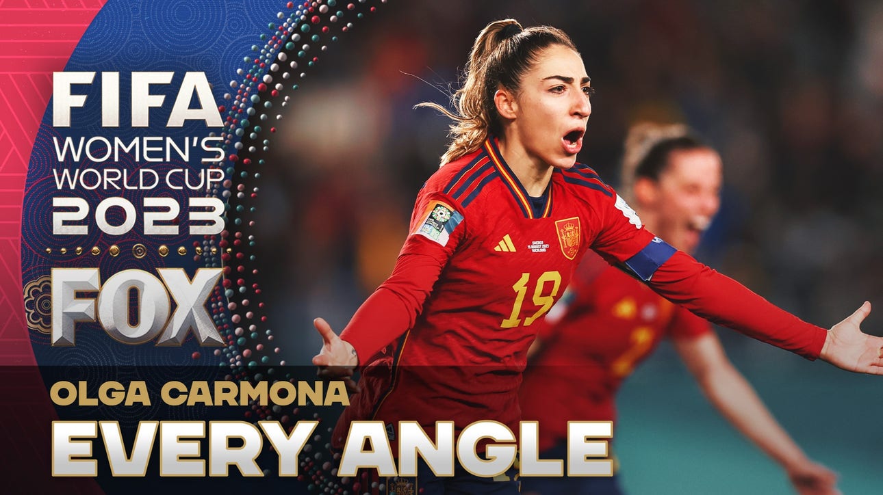 Olga Carmona's GAME-WINNING goal vs. Sweden sends Spain to the World Cup Final | Every Angle