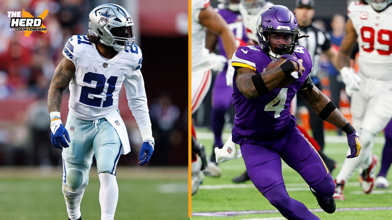 Is Ezekiel Elliott-Pats or Dalvin Cook-Jets the better signing? | THE HERD