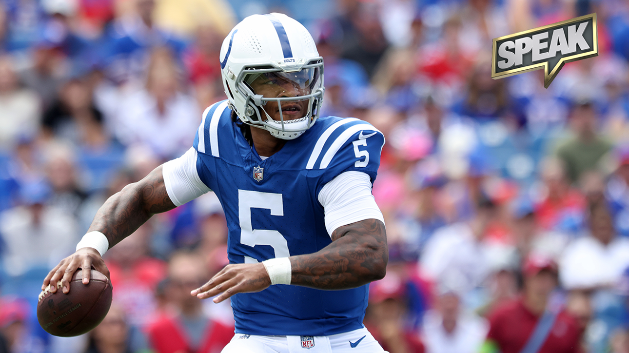 Colts making a mistake starting rookie QB Anthony Richardson? | SPEAK