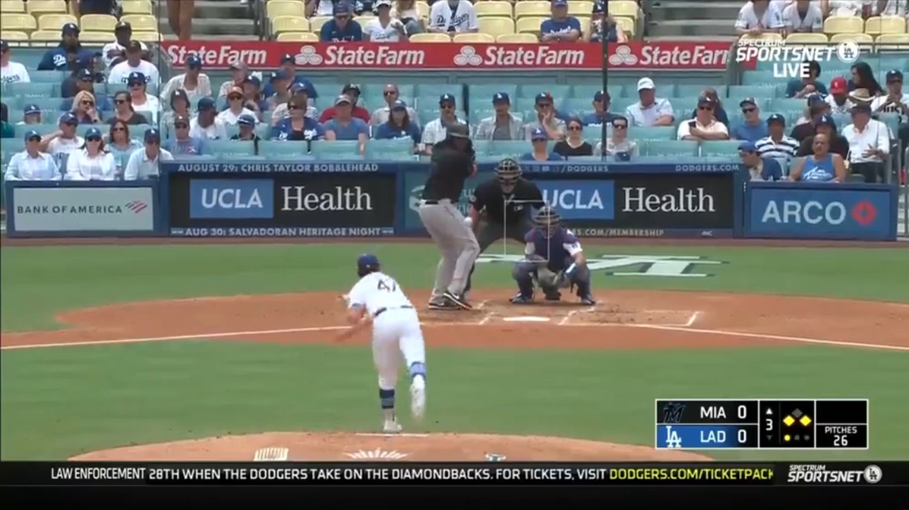 Miami Marlins vs. Los Angeles Dodgers Highlights