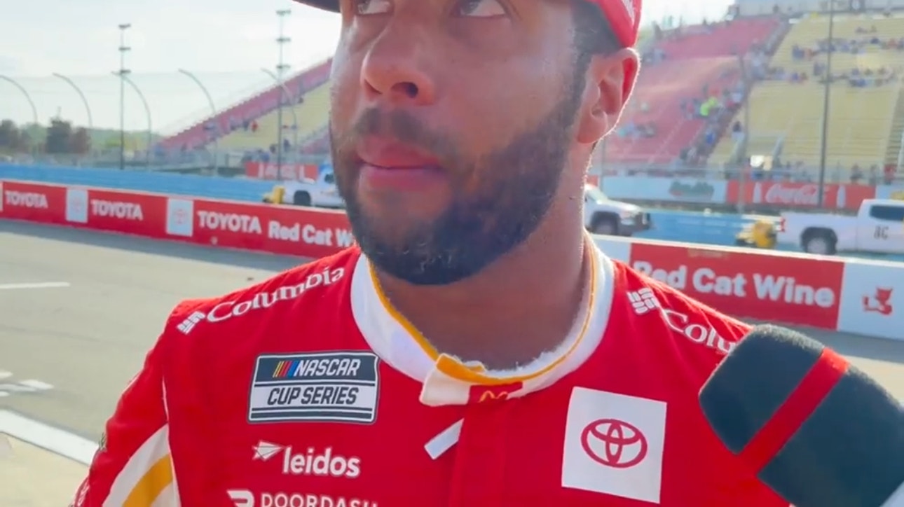 Bubba Wallace talks about his outlook on Saturday's race in Daytona