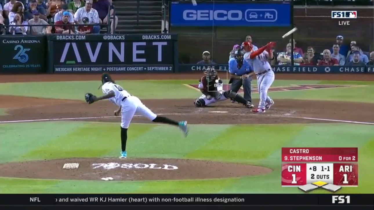 Tyler Stephenson's RBI single helps Reds grab lead over Diamondbacks