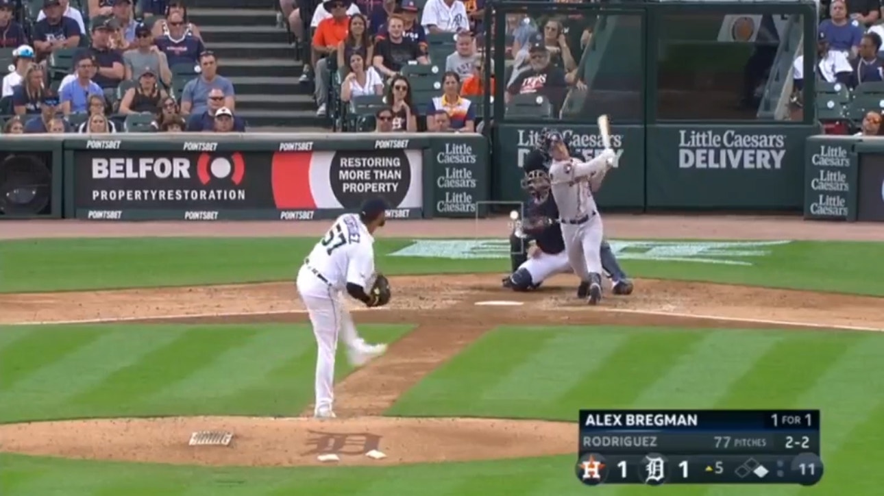 Alex Bregman goes yard, Astros grab 3-1 lead over Tigers