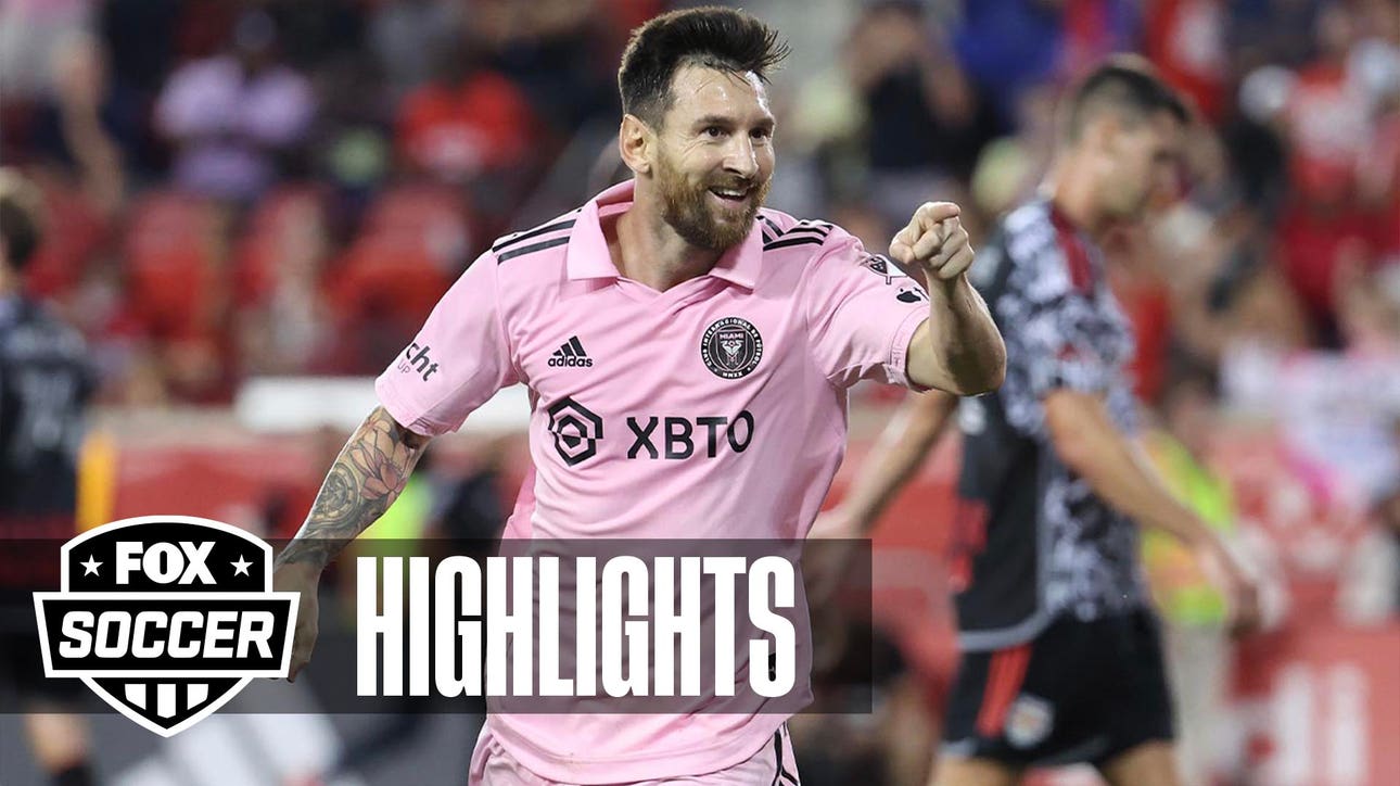 Inter Miami's Lionel Messi, Benjamin Cremaschi link up for a BEAUTIFUL goal against NY Red bulls