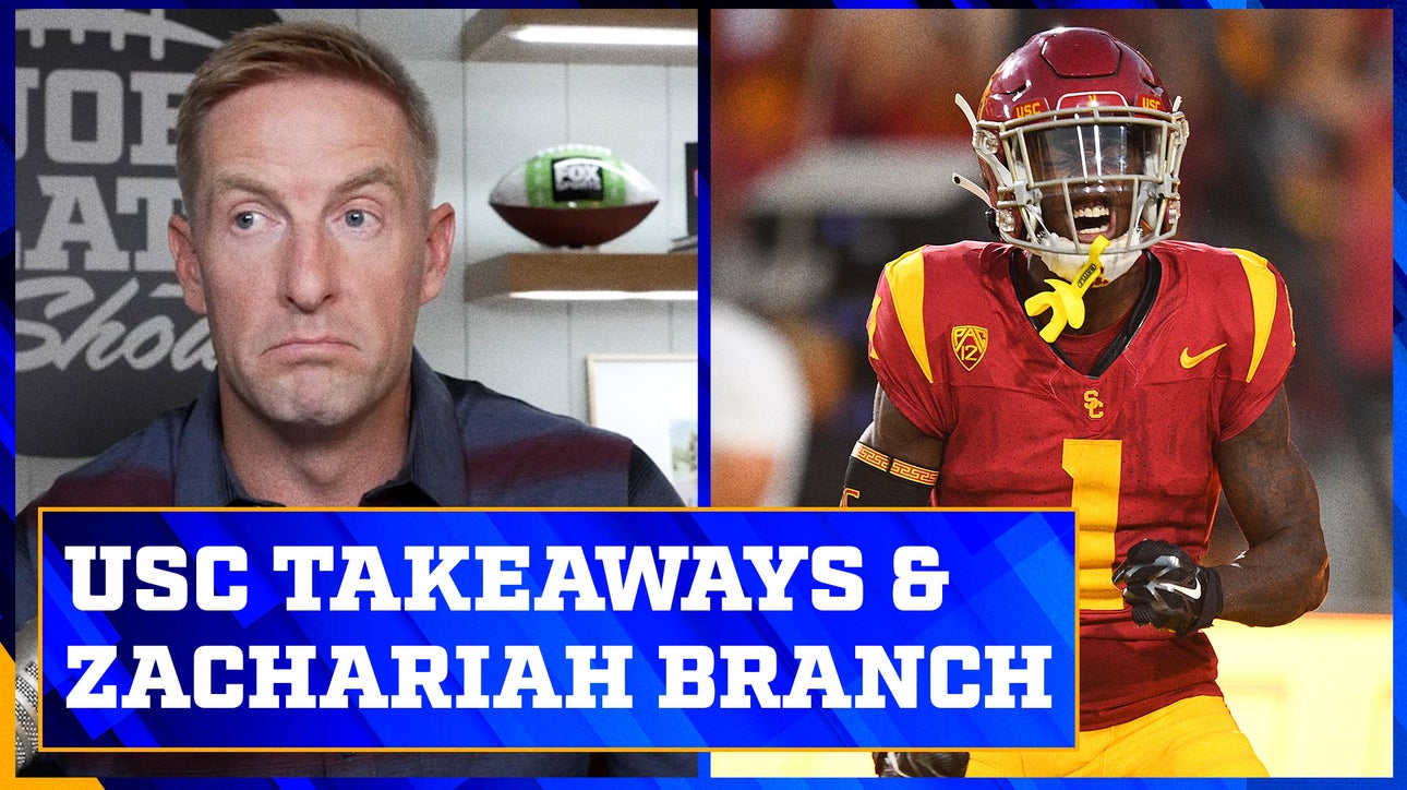 USC Trojans' WR Zachariah Branch shines in win over San Jose State | Joel Klatt Show