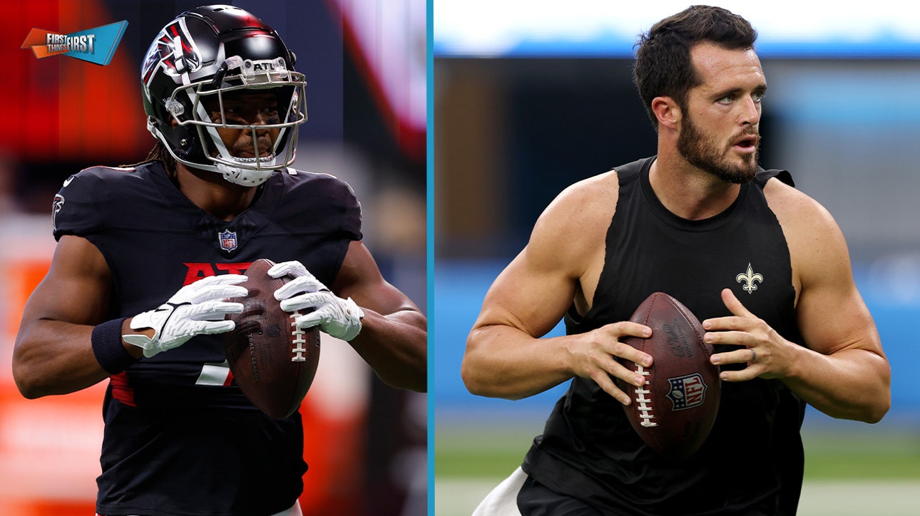 Why Bijan Robinson, Derek Carr could lead their teams to NFC South title | FIRST THINGS FIRST