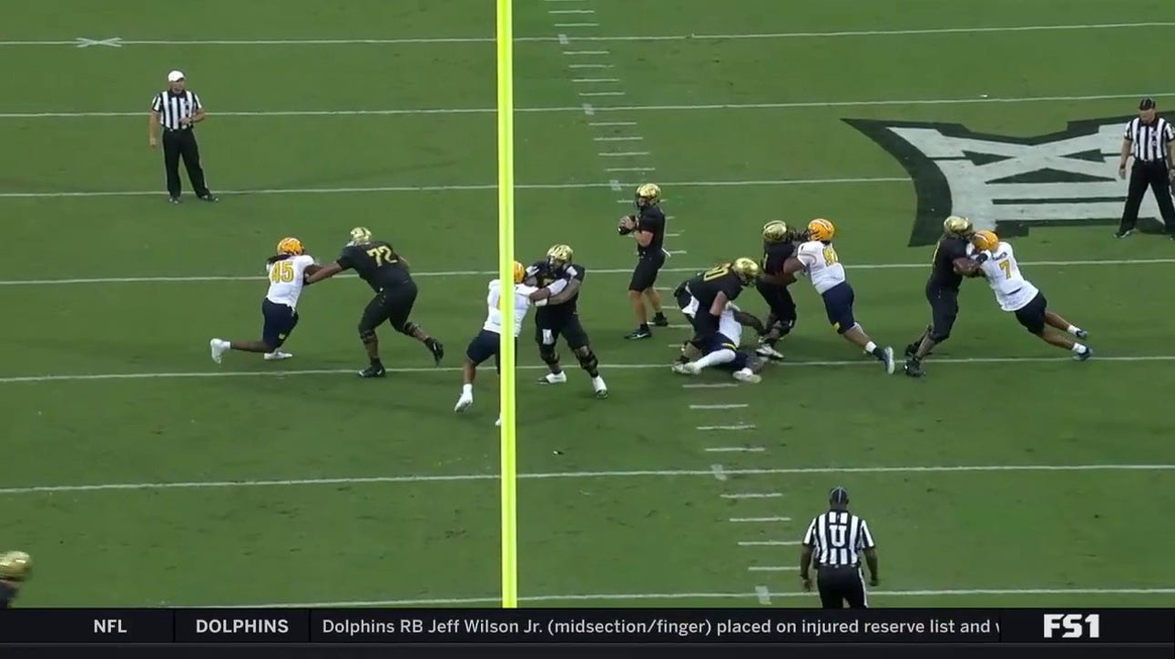 UCF's John Rhys Plumlee, Xavier Townsend connect for ELECTRIC opening TD pass against Kent State