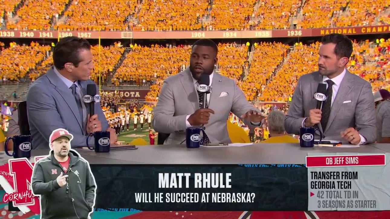 The 'Big Noon' crew speaks on Nebraska head coach Matt Rhule's future