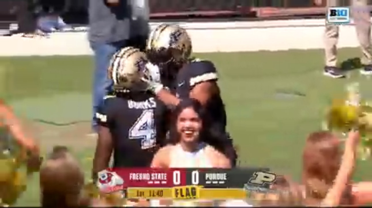 Hudson Card links up with Deion Burks on an 84-yard TD to give Purdue an early lead vs. Fresno State