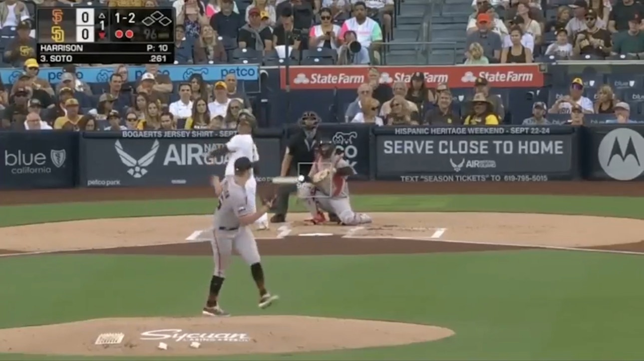 Padres' Juan Soto CRUSHES a 415-feet homer to strike first against the Giants