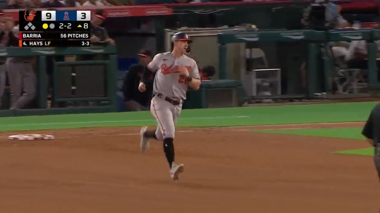 Anthony Santander and Austin Hays hit back-to-back homers to extend the Orioles' lead over the Angels