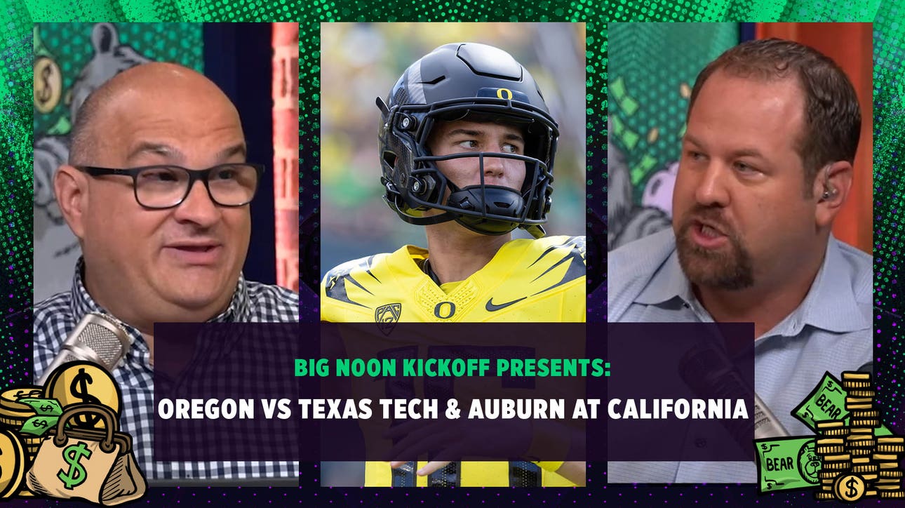 CFB Week 2 Bets: Oregon vs. Texas Tech and Auburn at California | BEAR BETS