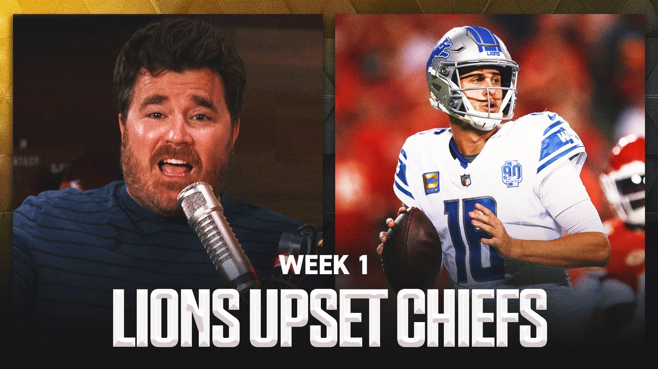 Dave Helman reacts to Jared Goff, Detroit Lions' STUNNING win over Chiefs | NFL on FOX Podcast