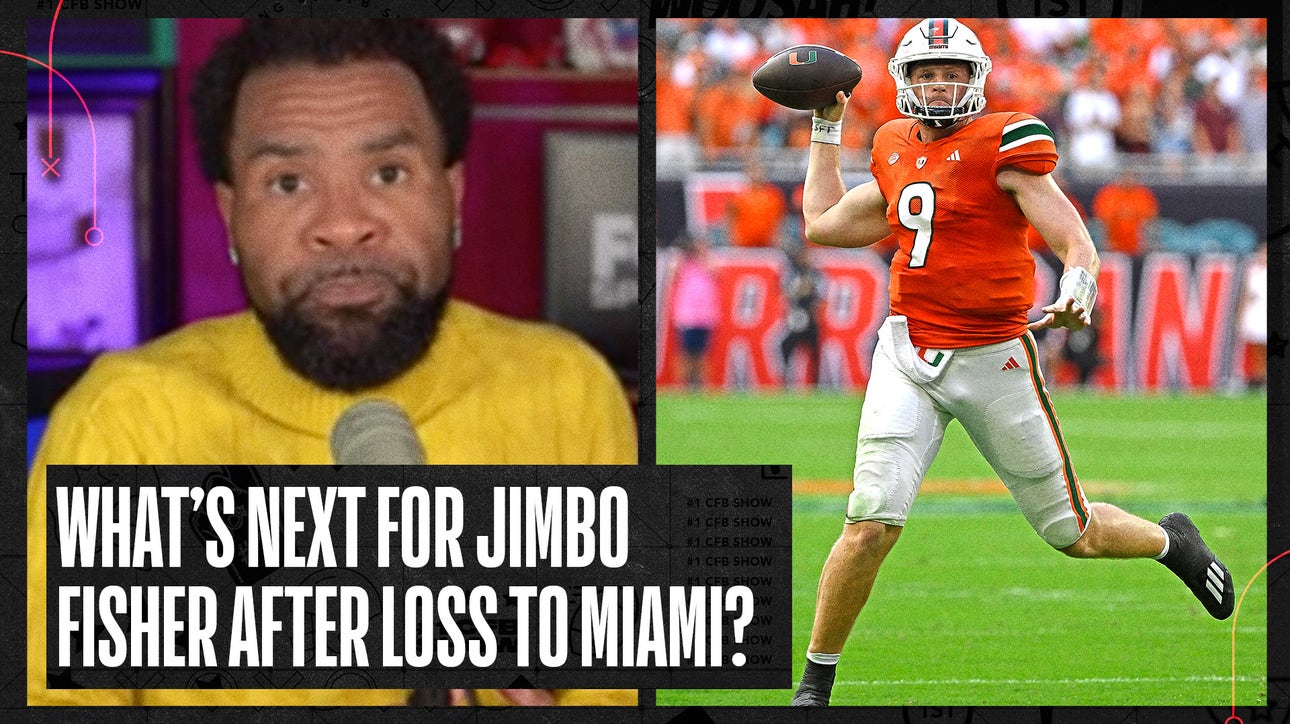 Miami upsets No. 23 Texas A&M: What's next for Jimbo Fisher? | No. 1 CFB Show