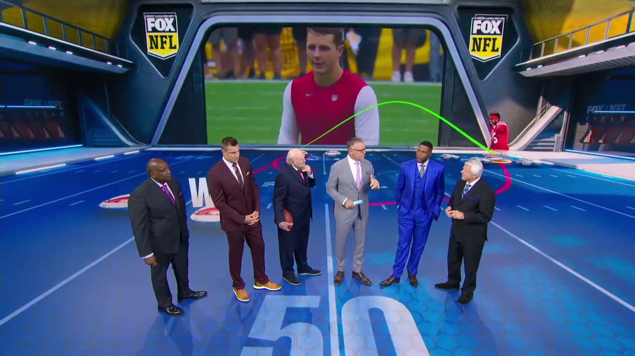 The 'FOX NFL Sunday' crew discusses the expectations of 49ers' Brock Purdy