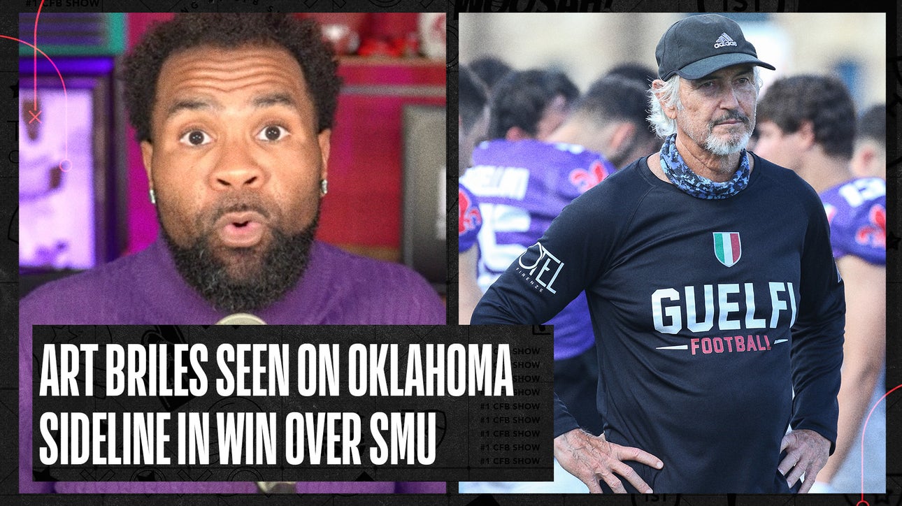 Art Briles seen on the Oklahoma sideline after the Sooners' win over SMU: 'This CAN'T happen!' | No. 1 CFB Show
