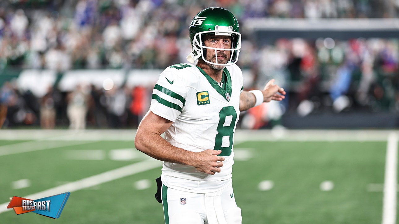 Aaron Rodgers suffers season-ending Achilles injury in Jets debut  | FIRST THINGS FIRST