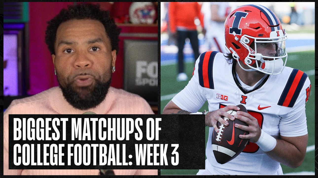 RJ Young previews the biggest games in Week 3 of college football: Can Illinois upset Penn State?